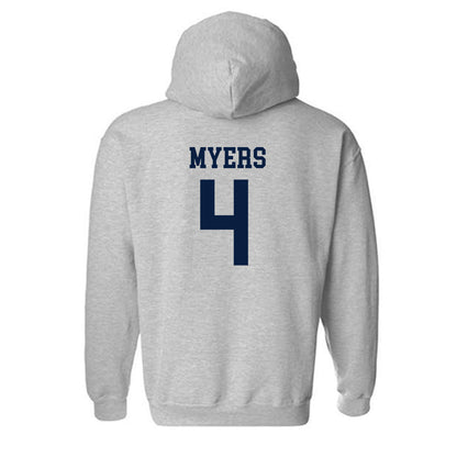 Georgia Southern - NCAA Baseball : Jack Myers - Classic Shersey Hooded Sweatshirt-1
