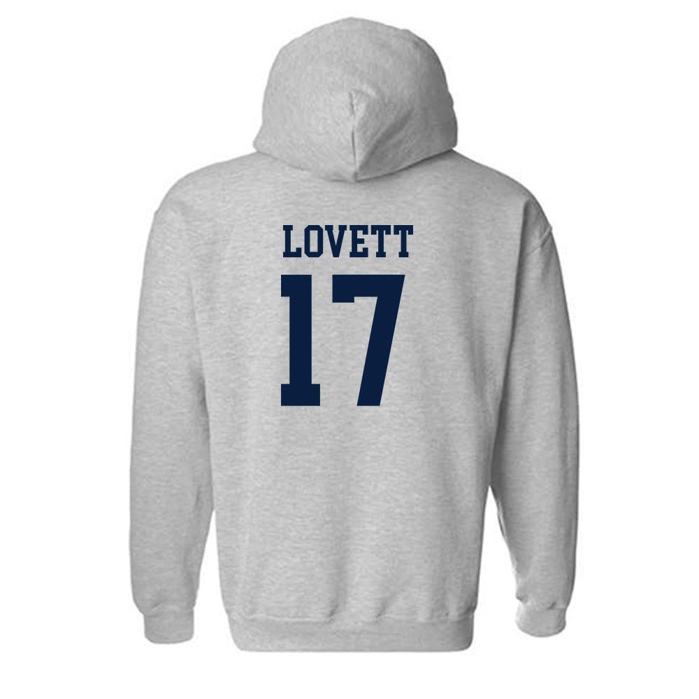 Georgia Southern - NCAA Baseball : Jett Lovett - Classic Shersey Hooded Sweatshirt-1