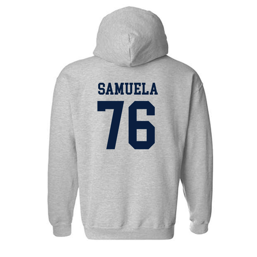Georgia Southern - NCAA Football : Kingtriton Samuela - Classic Shersey Hooded Sweatshirt-1