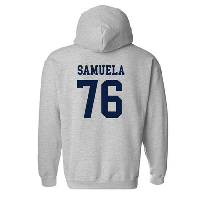 Georgia Southern - NCAA Football : Kingtriton Samuela - Classic Shersey Hooded Sweatshirt-1