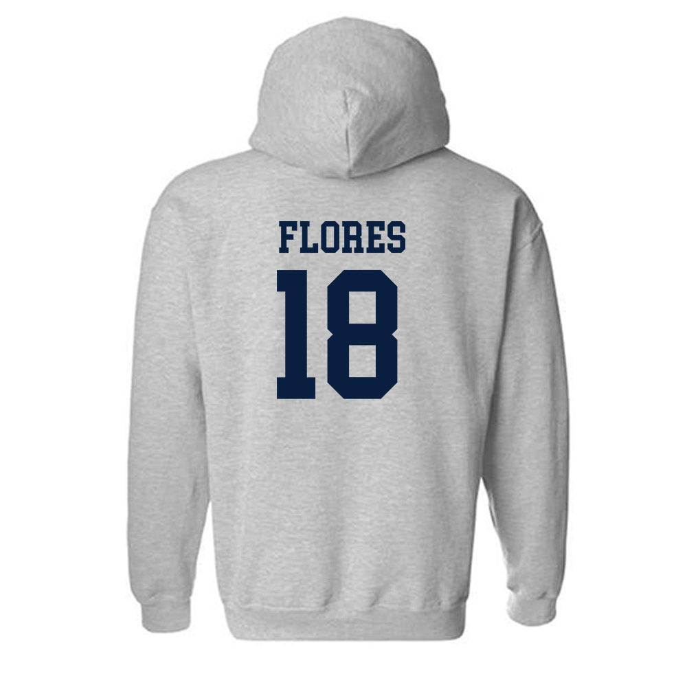 Georgia Southern - NCAA Men's Soccer : Manuel Flores - Classic Shersey Hooded Sweatshirt-1