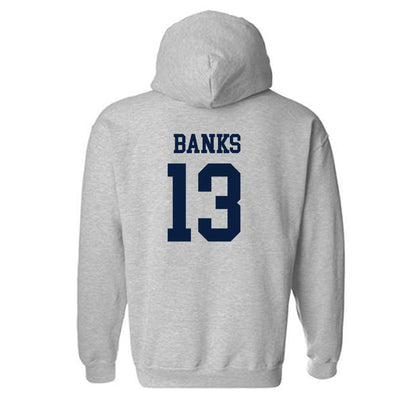 Georgia Southern - NCAA Men's Basketball : Eren Banks - Classic Shersey Hooded Sweatshirt-1