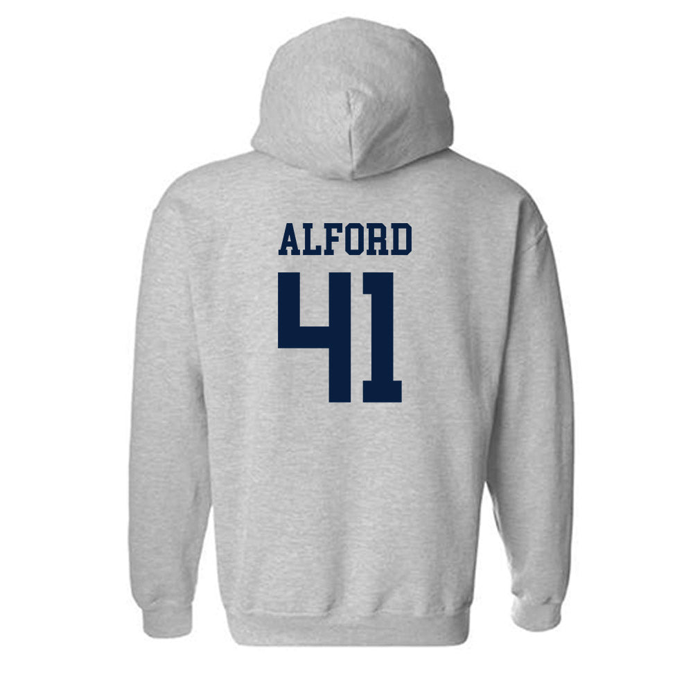 Georgia Southern - NCAA Football : Brandon Alford - Classic Shersey Hooded Sweatshirt-1