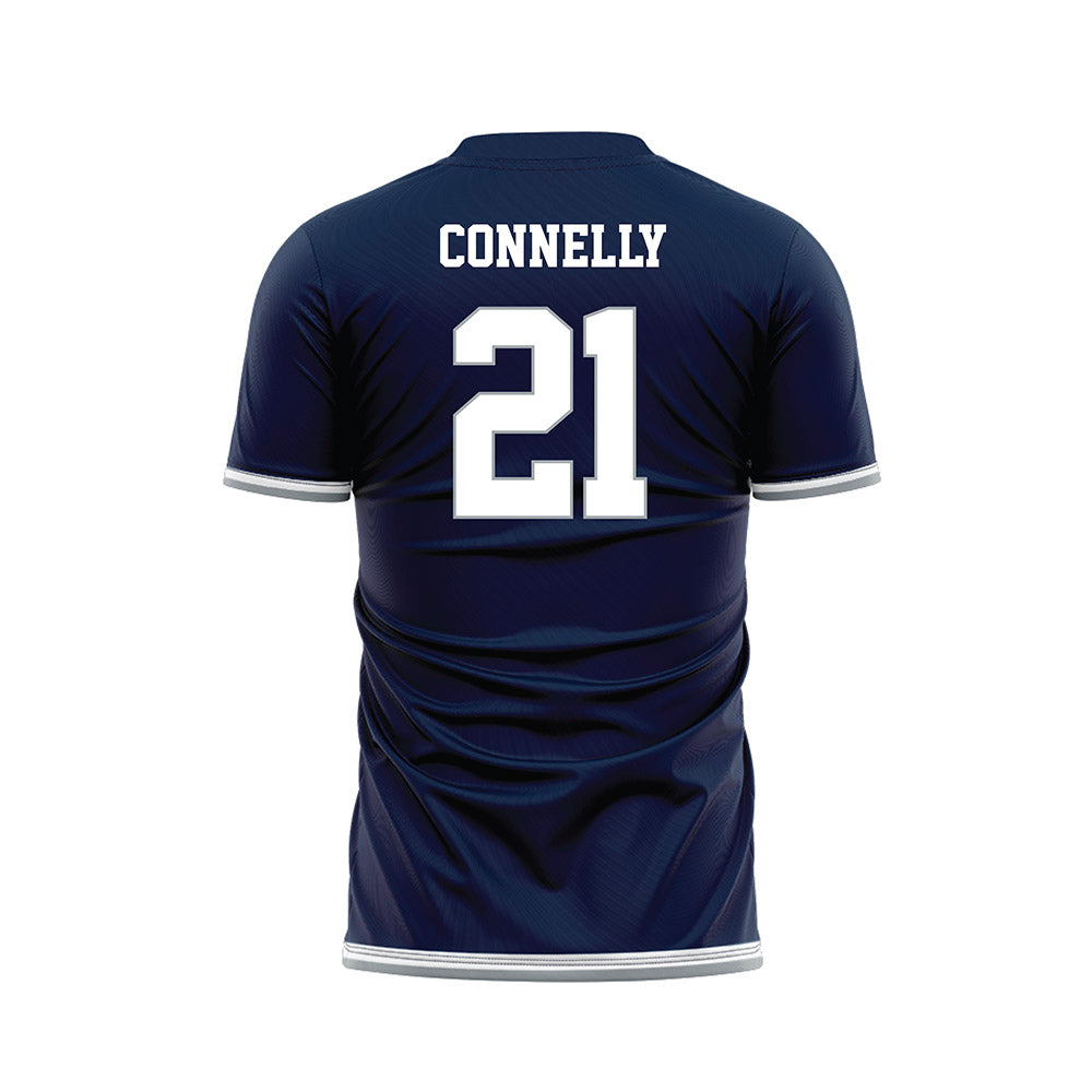 Georgia Southern - NCAA Women's Soccer : Lauren Connelly - Navy Soccer Jersey-1