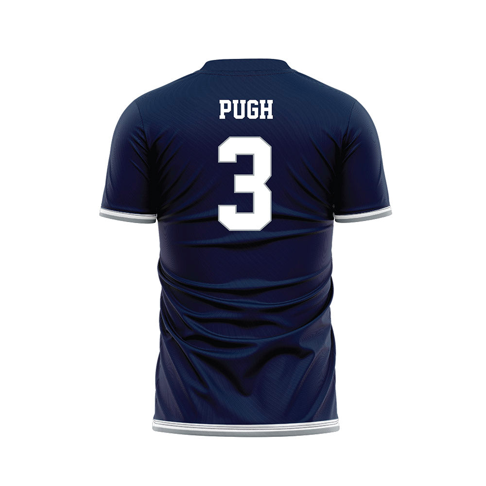 Georgia Southern - NCAA Women's Soccer : Meredith Pugh - Navy Soccer Jersey-1