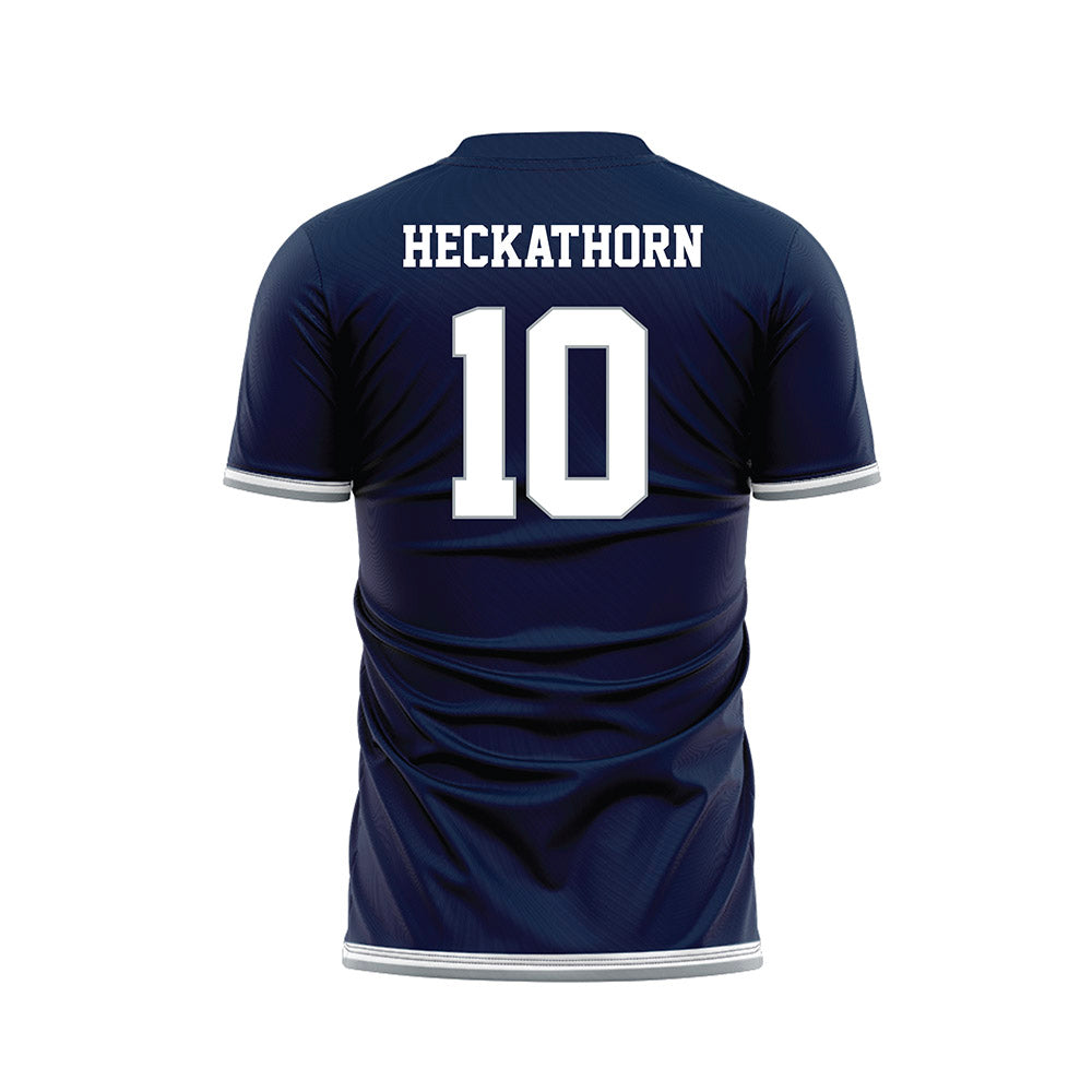 Georgia Southern - NCAA Women's Soccer : Natalie Heckathorn - Navy Soccer Jersey-1