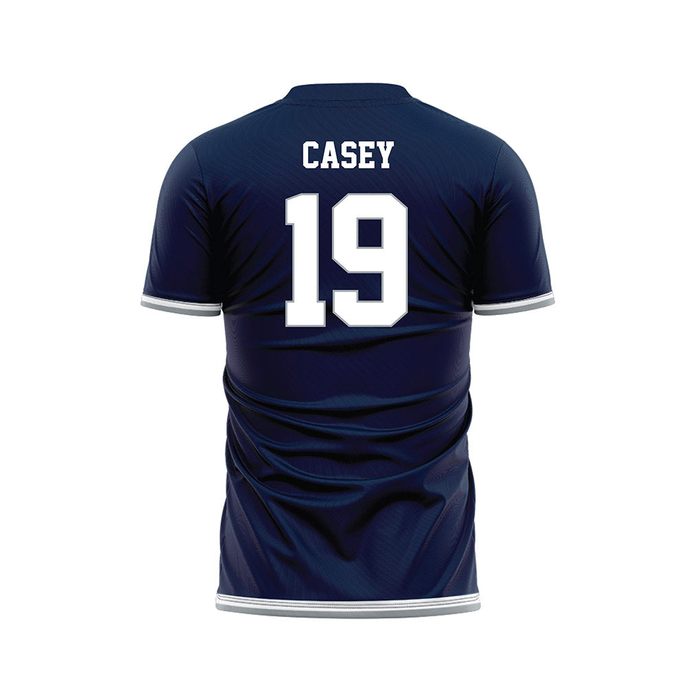 Georgia Southern - NCAA Women's Soccer : Claire Casey - Navy Soccer Jersey-1