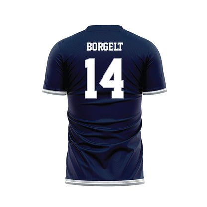 Georgia Southern - NCAA Women's Soccer : Carley Borgelt - Navy Soccer Jersey-1