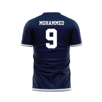 Georgia Southern - NCAA Women's Soccer : Aaliyah Mohammed - Navy Soccer Jersey-1