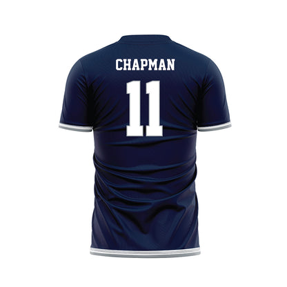 Georgia Southern - NCAA Women's Soccer : Emma Chapman - Navy Soccer Jersey-1