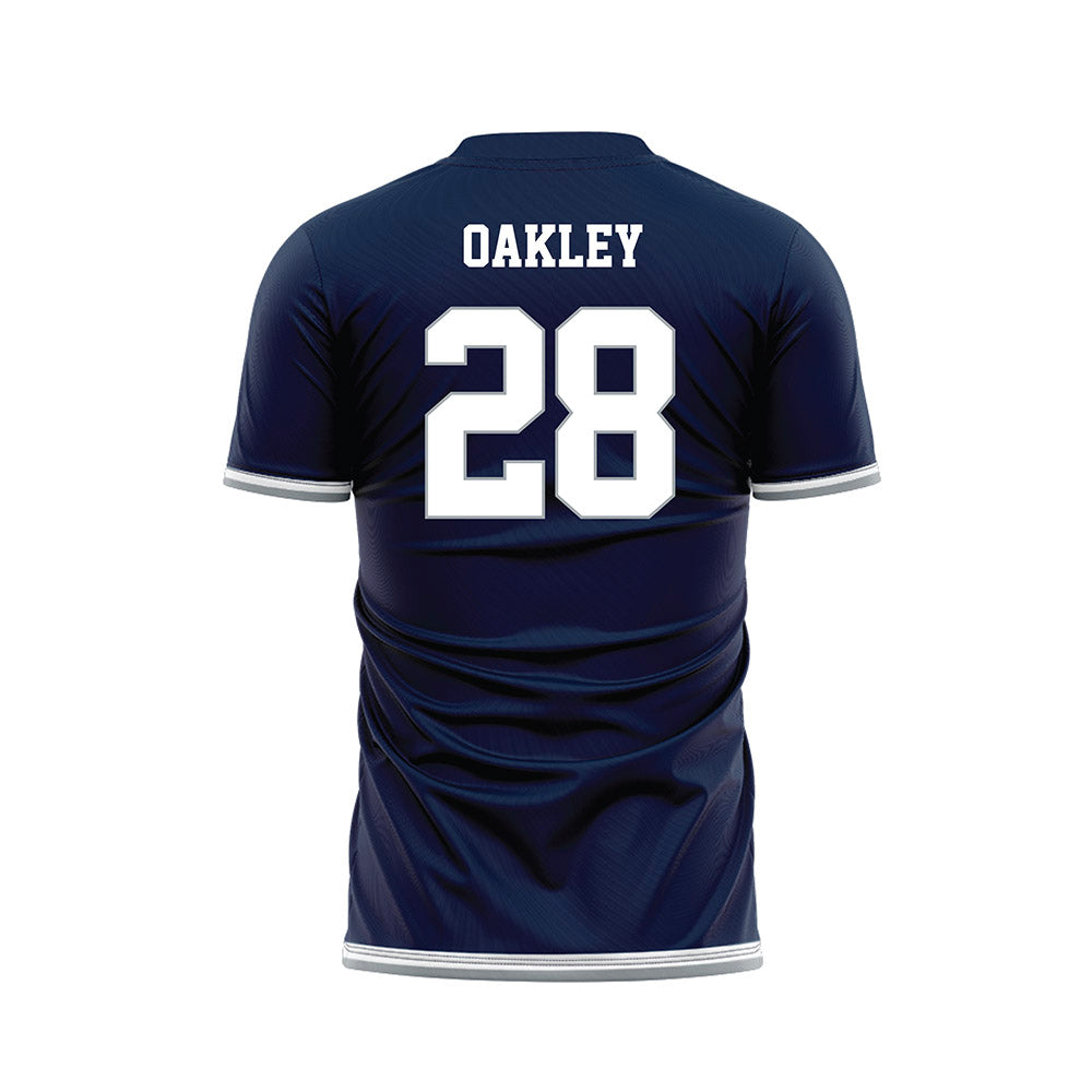Georgia Southern - NCAA Women's Soccer : katie oakley - Navy Soccer Jersey-1