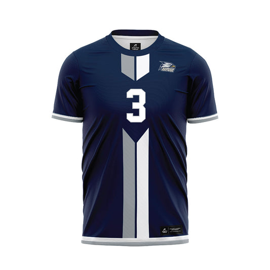 Georgia Southern - NCAA Women's Soccer : Meredith Pugh - Navy Soccer Jersey-0