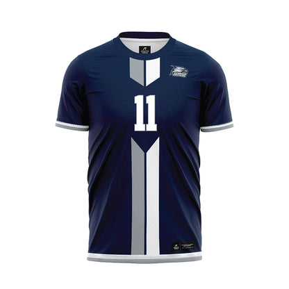 Georgia Southern - NCAA Women's Soccer : Emma Chapman - Navy Soccer Jersey-0