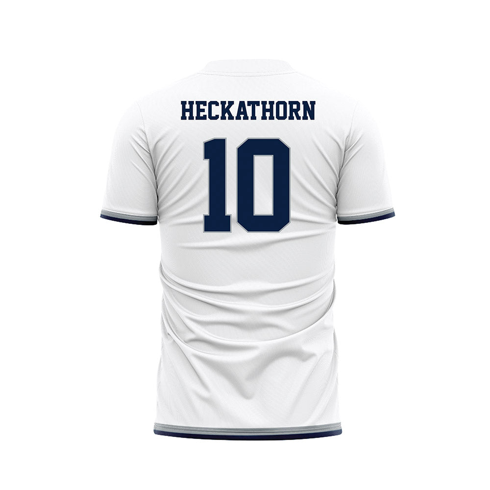 Georgia Southern - NCAA Women's Soccer : Natalie Heckathorn - White Soccer Jersey-1