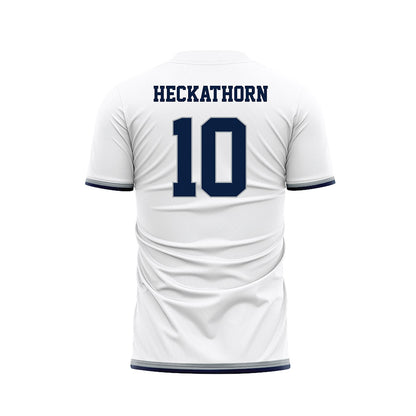 Georgia Southern - NCAA Women's Soccer : Natalie Heckathorn - White Soccer Jersey-1