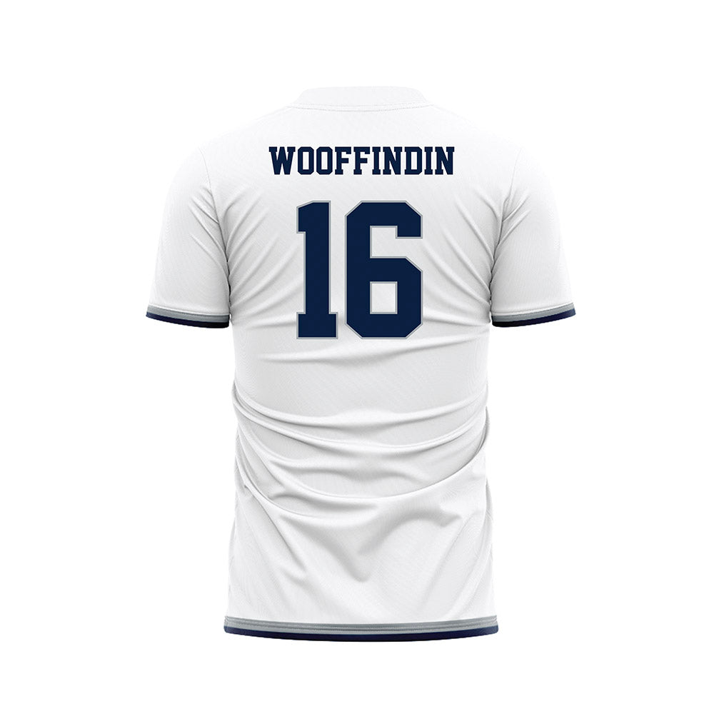 Georgia Southern - NCAA Women's Soccer : Libby Wooffindin - White Soccer Jersey-1