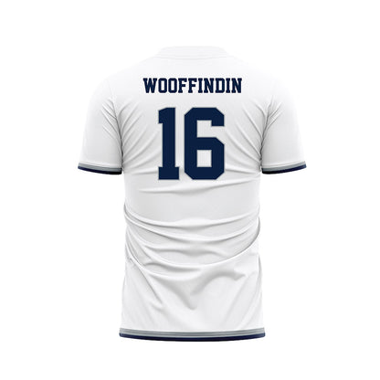 Georgia Southern - NCAA Women's Soccer : Libby Wooffindin - White Soccer Jersey-1