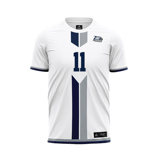 Georgia Southern - NCAA Women's Soccer : Emma Chapman - White Soccer Jersey-0