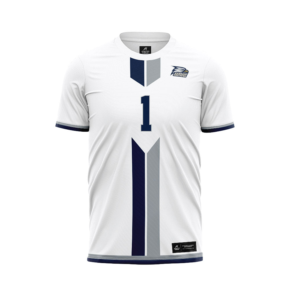 Georgia Southern - NCAA Women's Soccer : Addison Daughtry - White Soccer Jersey-0