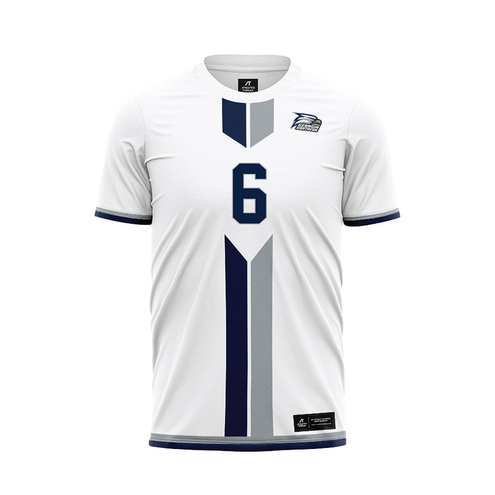 Georgia Southern - NCAA Women's Soccer : Brianna Conley - White Soccer Jersey-0