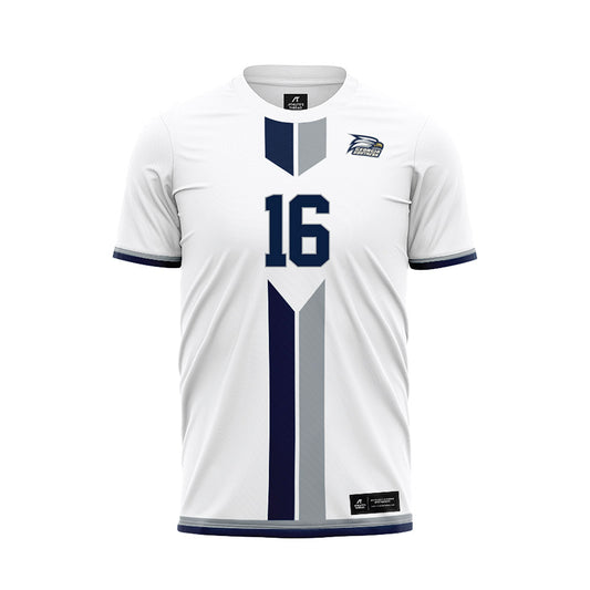 Georgia Southern - NCAA Women's Soccer : Libby Wooffindin - White Soccer Jersey-0
