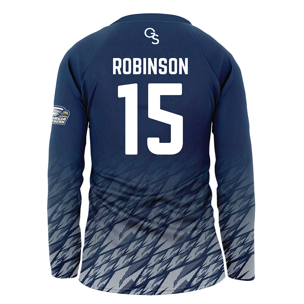 Georgia Southern - NCAA Women's Volleyball : Amelia Robinson - Navy Volleyball Jersey-1