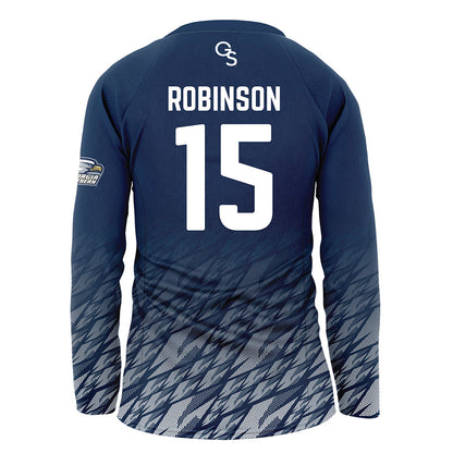 Georgia Southern - NCAA Women's Volleyball : Amelia Robinson - Navy Volleyball Jersey-1