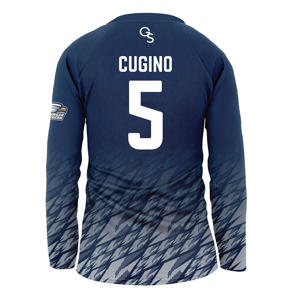 Georgia Southern - NCAA Women's Volleyball : Maddie Cugino - Navy Volleyball Jersey-1