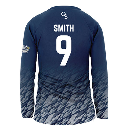 Georgia Southern - NCAA Women's Volleyball : Claire Smith - Navy Volleyball Jersey
