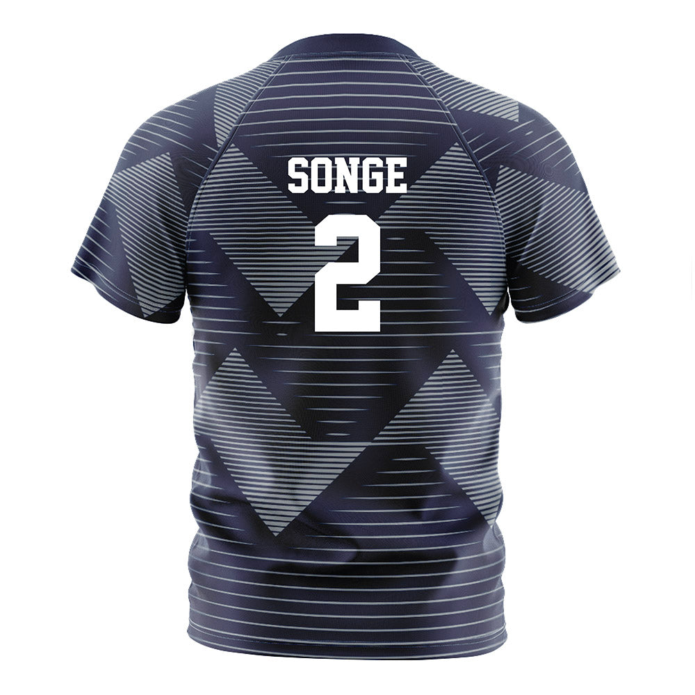 Georgia Southern - NCAA Men's Soccer : Ole Songe - Navy Soccer Jersey-1