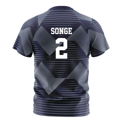 Georgia Southern - NCAA Men's Soccer : Ole Songe - Navy Soccer Jersey-1