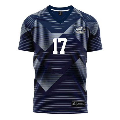 Georgia Southern - NCAA Men's Soccer : Ricardo Louis - Navy Soccer Jersey-0