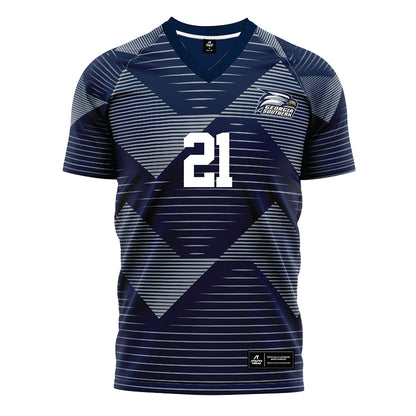 Georgia Southern - NCAA Men's Soccer : Pablo Portero - Navy Soccer Jersey-0