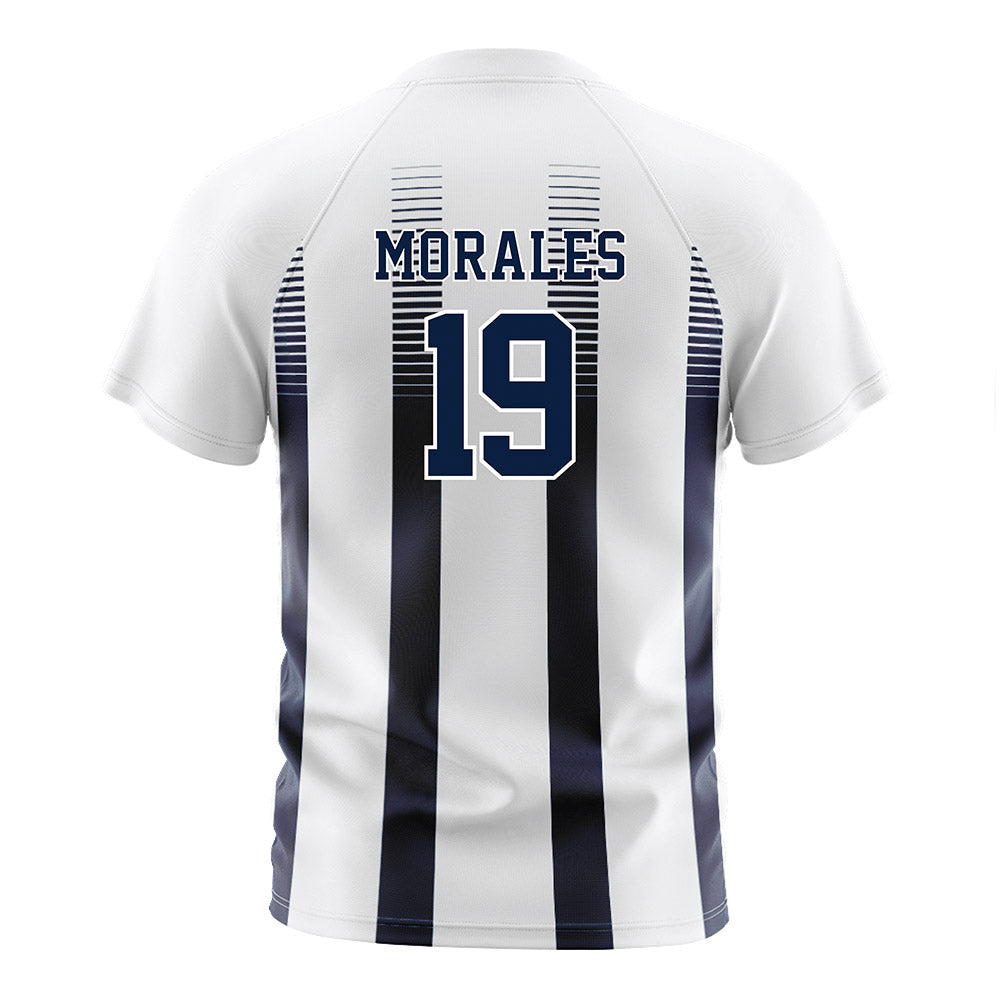 Georgia Southern - NCAA Men's Soccer : Tomas Morales - White Soccer Jersey-1