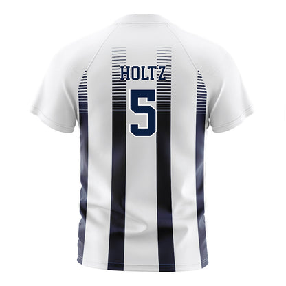 Georgia Southern - NCAA Men's Soccer : Lior Holtz - White Soccer Jersey-1