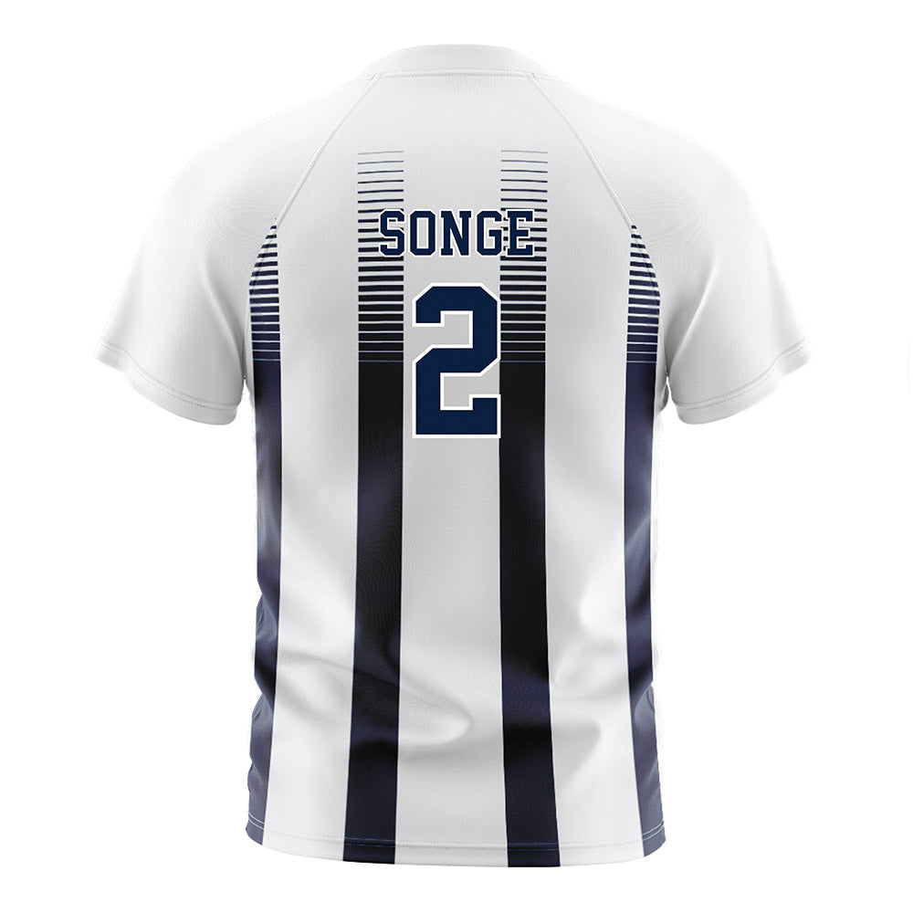 Georgia Southern - NCAA Men's Soccer : Ole Songe - White Soccer Jersey-1