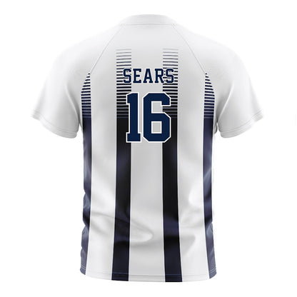 Georgia Southern - NCAA Men's Soccer : Edan Sears - White Soccer Jersey-1