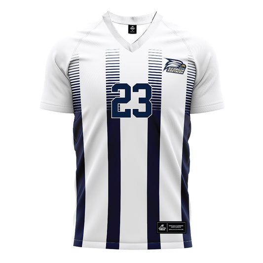Georgia Southern - NCAA Men's Soccer : Charles Votel - White Soccer Jersey-0