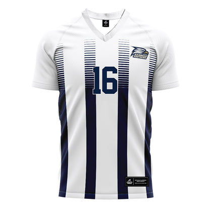 Georgia Southern - NCAA Men's Soccer : Edan Sears - White Soccer Jersey-0
