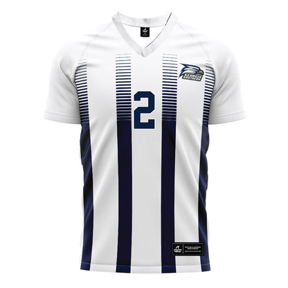 Georgia Southern - NCAA Men's Soccer : Ole Songe - White Soccer Jersey-0