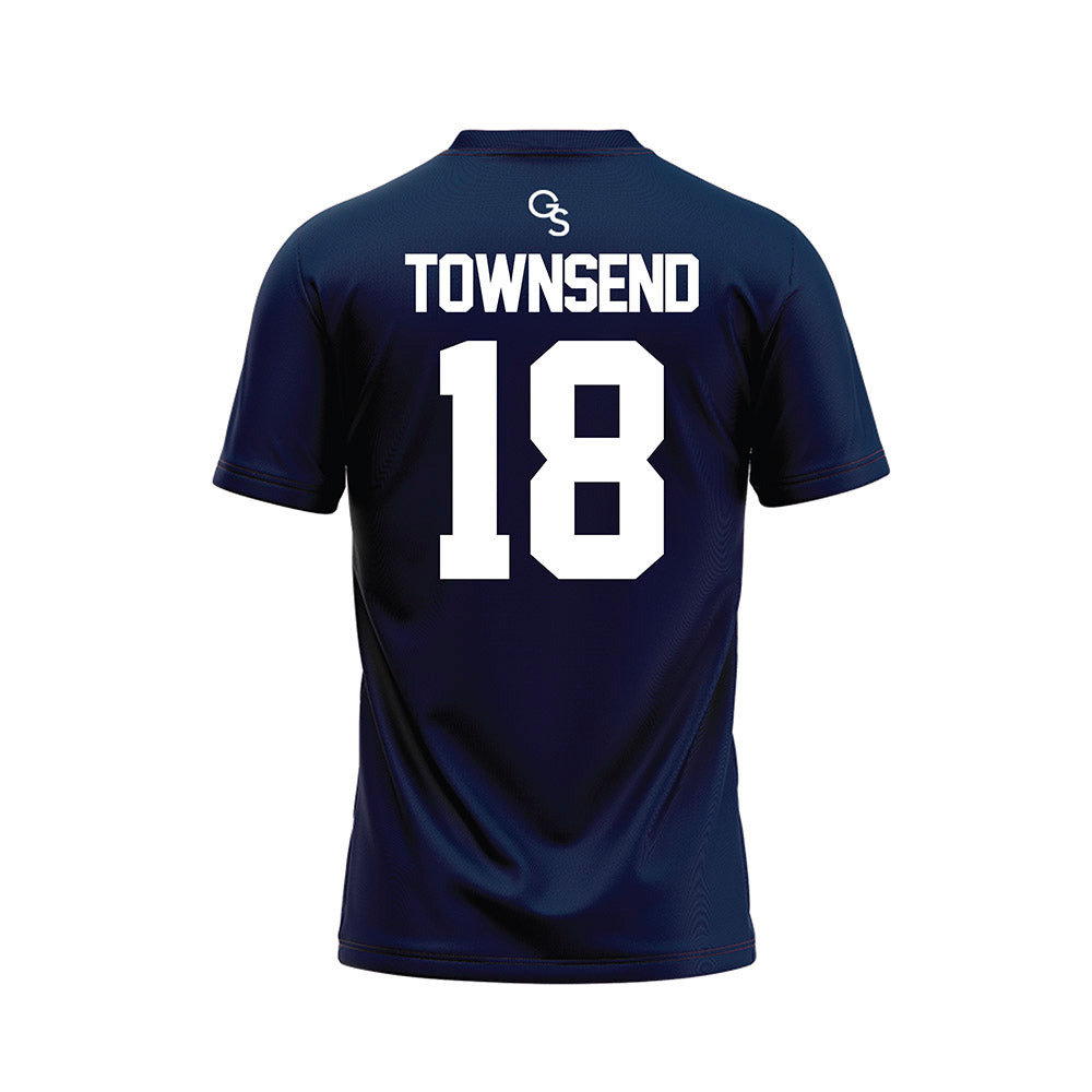 Georgia Southern - NCAA Football : Trey Townsend - Navy Football Jersey-1
