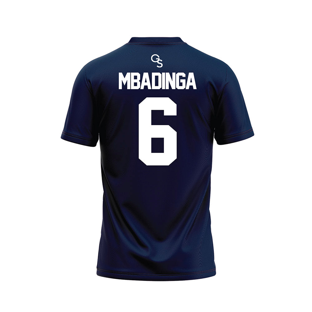 Georgia Southern - NCAA Football : David Mbadinga - Navy Football Jersey-1