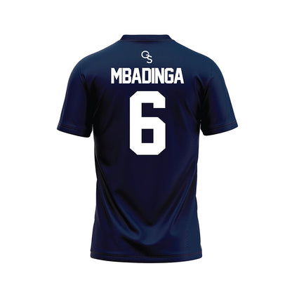 Georgia Southern - NCAA Football : David Mbadinga - Navy Football Jersey-1