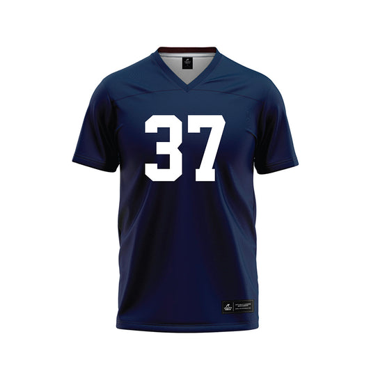 Georgia Southern - NCAA Football : Kevin Lukiri - Navy Football Jersey-0