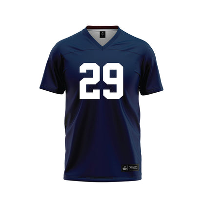 Georgia Southern - NCAA Football : Devin Collier - Navy Football Jersey-0