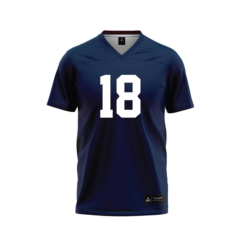 Georgia Southern - NCAA Football : KD Dorsey - Navy Football Jersey-0