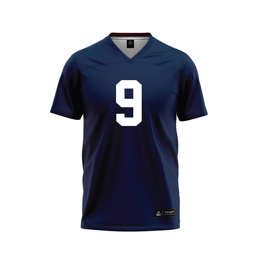 Georgia Southern - NCAA Football : Justin Meyers - Navy Football Jersey-0