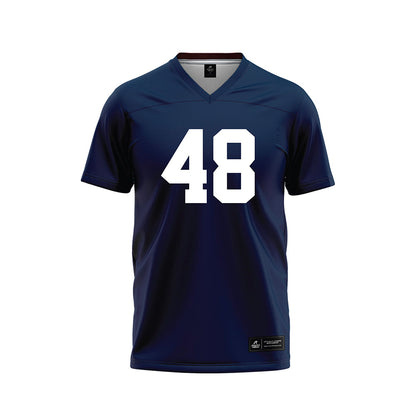 Georgia Southern - NCAA Football : Aubrey Heath - Navy Football Jersey-0