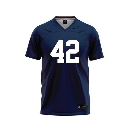 Georgia Southern - NCAA Football : Braxtin Mclester - Navy Football Jersey-0