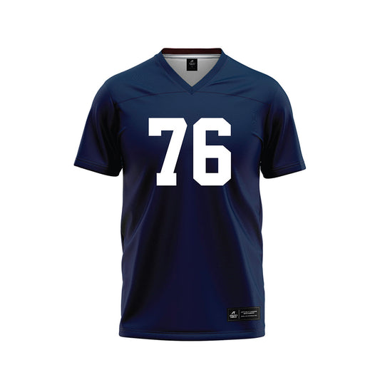 Georgia Southern - NCAA Football : Kingtriton Samuela - Navy Football Jersey-0